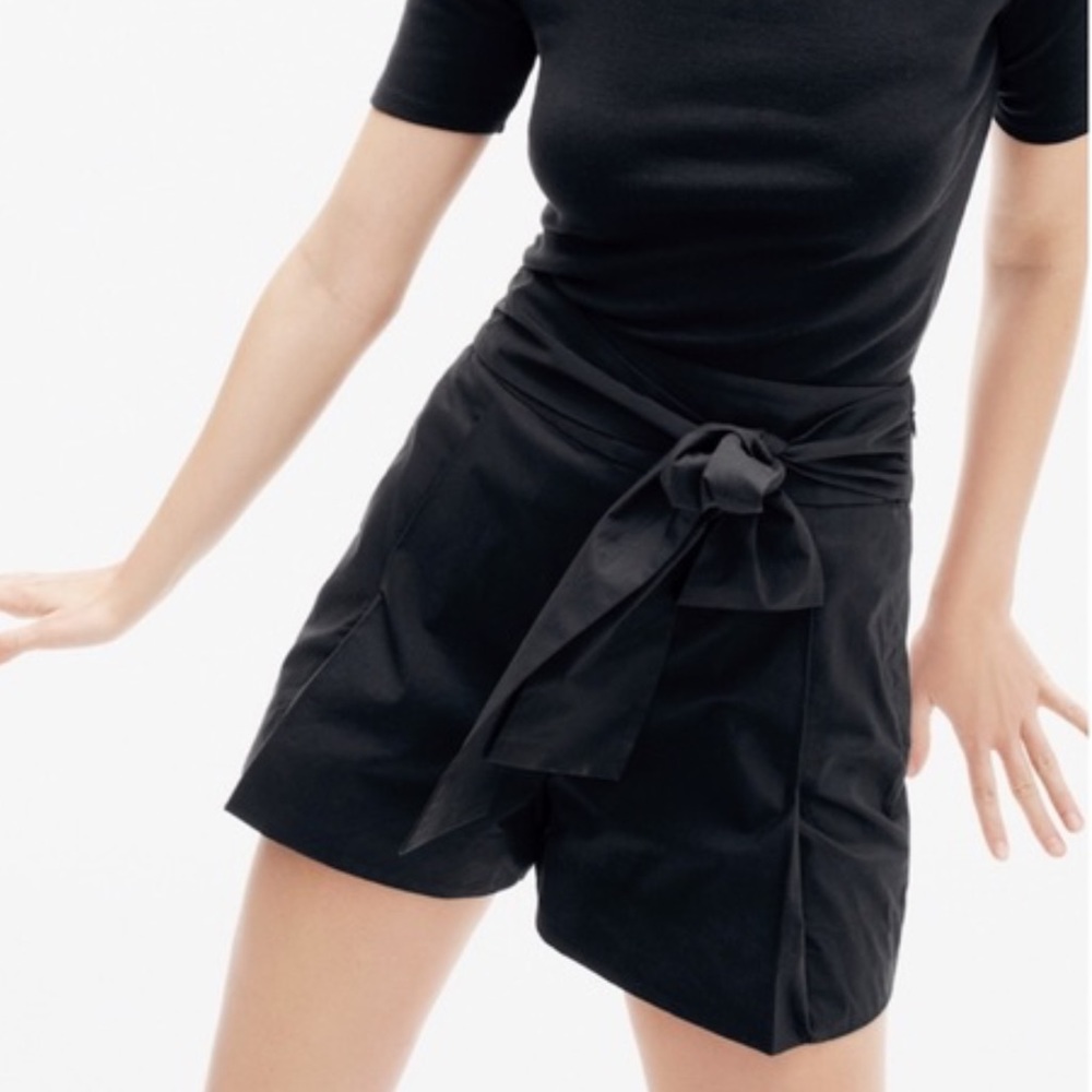 🔥 sale J CREW Factory tie-waist cotton short, 10